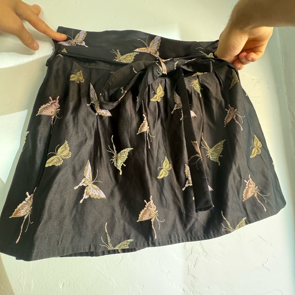 One size fits most butterfly skirt black